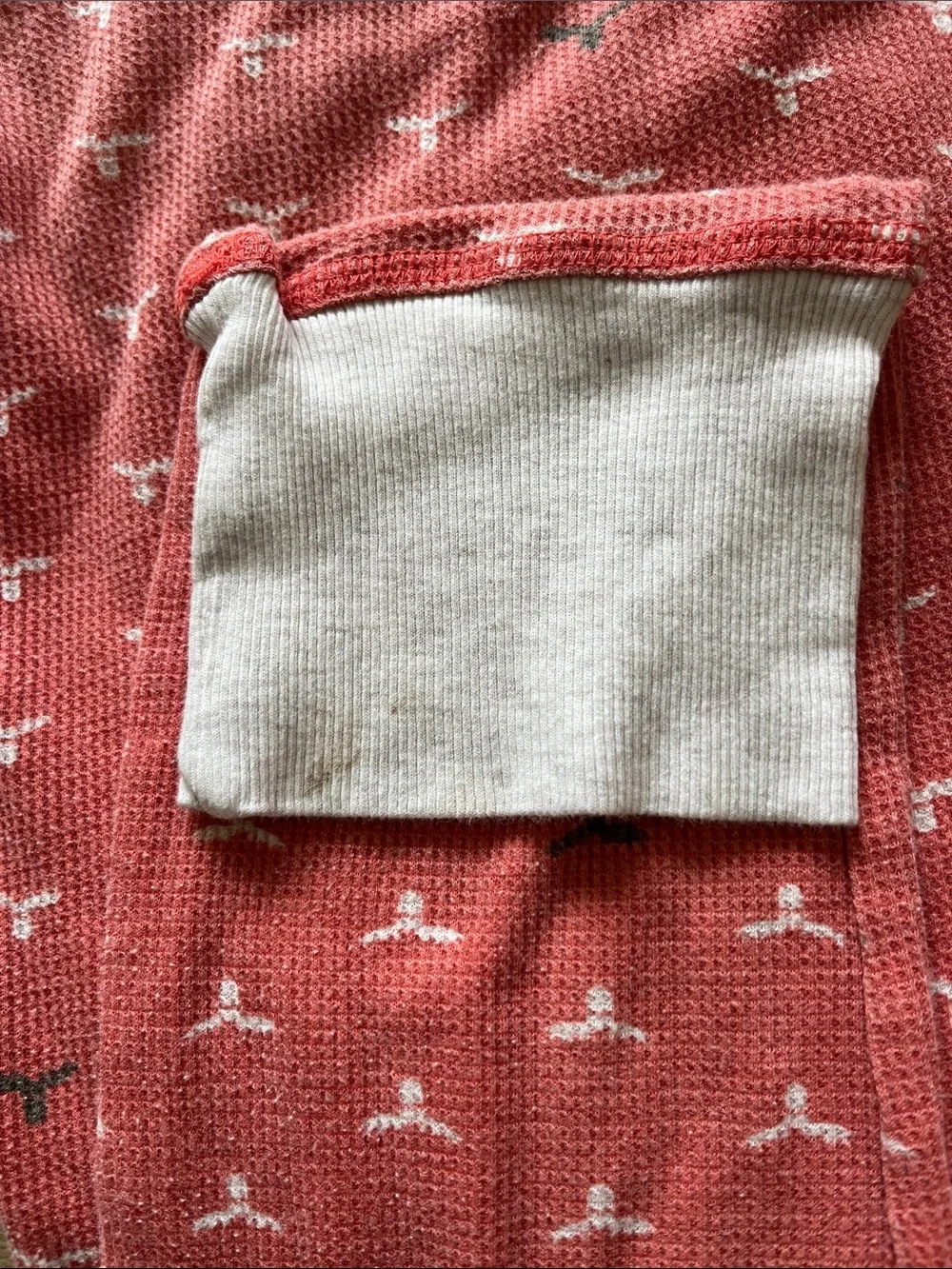 Abercrombie & Fitch Girls' Pajama Pants with Light Gray Cuffs